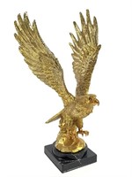 Triumphant Treasure, Bradford 18K GP Eagle 0284