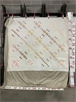 Light colored quilt ( 80X69 inches)