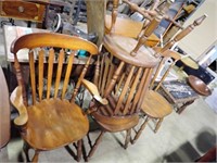 4 MAPLE CHAIRS