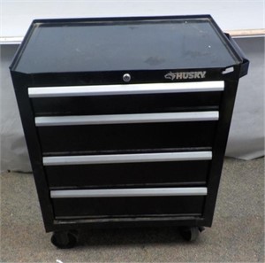 Husky tool box on wheels and Snap on wrenches