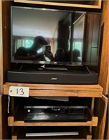 TV w Bose, Etc. Sound System & Turntable
