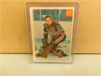 1954-55 Parkhurst Al Rollins #77 Hockey Card