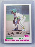 Rickey Henderson 1982 Topps