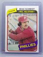 Mike Schmidt 1980 Topps