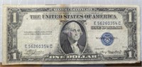 Silver certificate 1935 $1 banknote