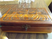 Beautifully Carved Trinket Box
