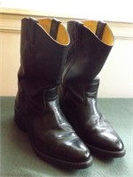 Size 10 Leather Chippewa Cowboy Boots