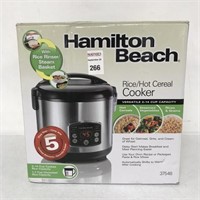 HAMILTON BEACH RICE/HOT CEREAL COOKER