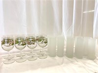 Set of Portmeirion Botanic Wine Glasses