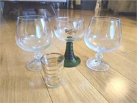 Lot of Assorted Bar Glasses