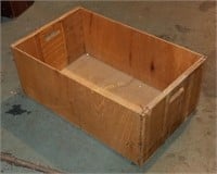 Heavy Duty Record Crate W/ Handles