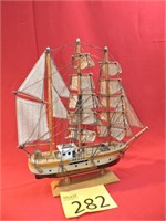 Vintage Sail Boat Model