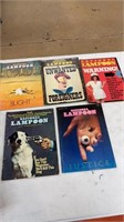 Lot of Vintage National Lampoon Magazines