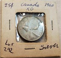 1960 Canada Silver Quarter