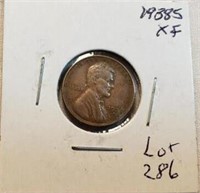 1938S Wheat Cent XF