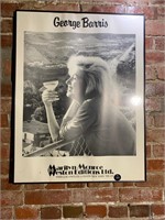 1962 George Barris Marilyn Monroe, Malibu Poster