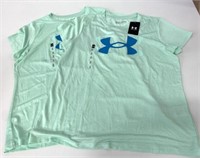 2 New Under Armour Ladies Size XL T-Shirts