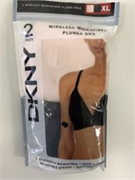 2 New DKNY Size XL Wireless Microfibre Plunge Bras