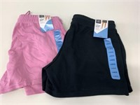 2 New Pairs Ladies Size L Lounge Shorts