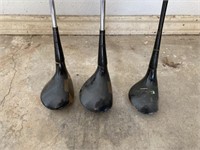 Wood golf clubs