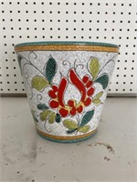 Vintage Italian flower pot