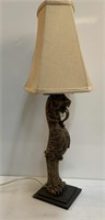 Lion Head Table Lamp