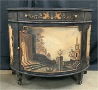 Hand Painted Maitland-Smith Decorated Console