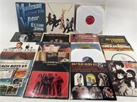 Collection of VTG Rock n Roll Record Albums