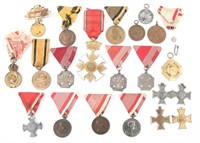 19TH C. TO WWI AUSTRIAN & AUSTRO-HUNGARIAN MEDALS