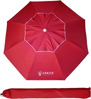AMMSUN 6.5ft Patio Beach Umbrella  UV 50+