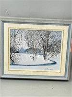 framed original, landscape- D Sunn 93' signed