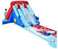Inflatable Water Slide/Bounce House, Double Slide