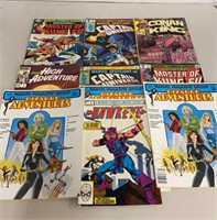 10 comic books / Marvel magazines