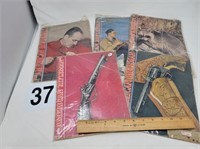 5 early American Rifleman magazines