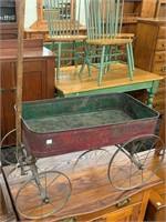 Antique Red Painted “Keystone” Wagon