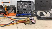 Refrigeration Vacuum Pump, Scale, Hoses Kit
