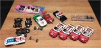 Tyco 440-X2 Hardee's Race Track Cars + (8)