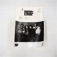 Corabi Era Motley Crue Promo Photo & Press Sheet