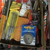 Tool assortment- inspection mirrors, magnets,