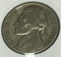 U.S. Jefferson Nickel 1945 ERROR possible laminati