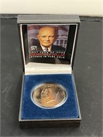 1971D Ike Dollar Gold Plated