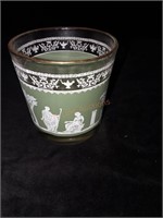 Short Tumbler Hellenic Green by Jeannette