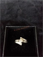 Keepsake Womens 14K and Diamond Wedding Band