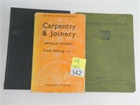 Three volumes on Carpentry and Joinery