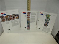 3 pages of Collectible stamps