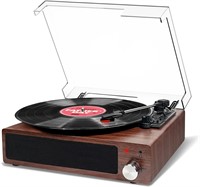 FYDEE Bluetooth 3-Speed Turntable