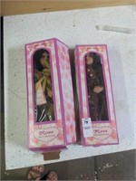 2 rose collection dolls