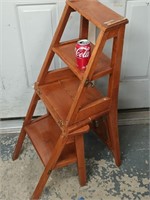 Kitchen Folding step stool / chair and childs