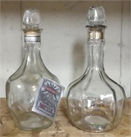 Jack Daniels Glass Decanters, 1' *Bidding 1xqty