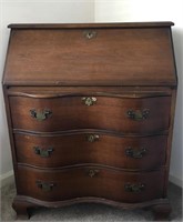 Vintage Mahogany 1920's Drop Front Secretary